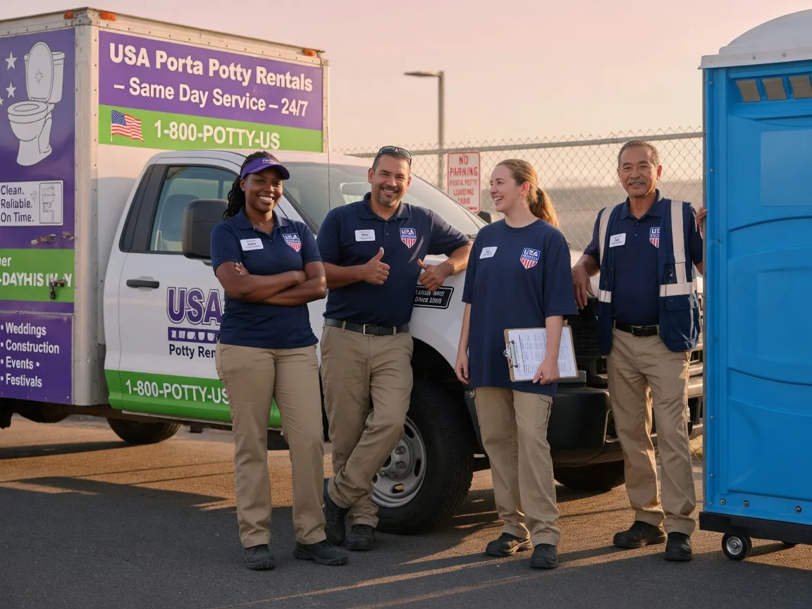 Porta Potty Rental company in Runge, TX